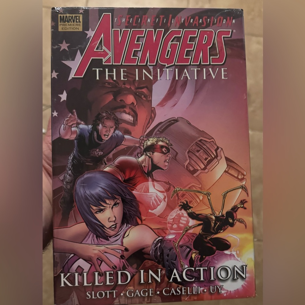 Marvel Avengers: The Initiative 2: Killed in Action, Hardback Graphic Novel NEW